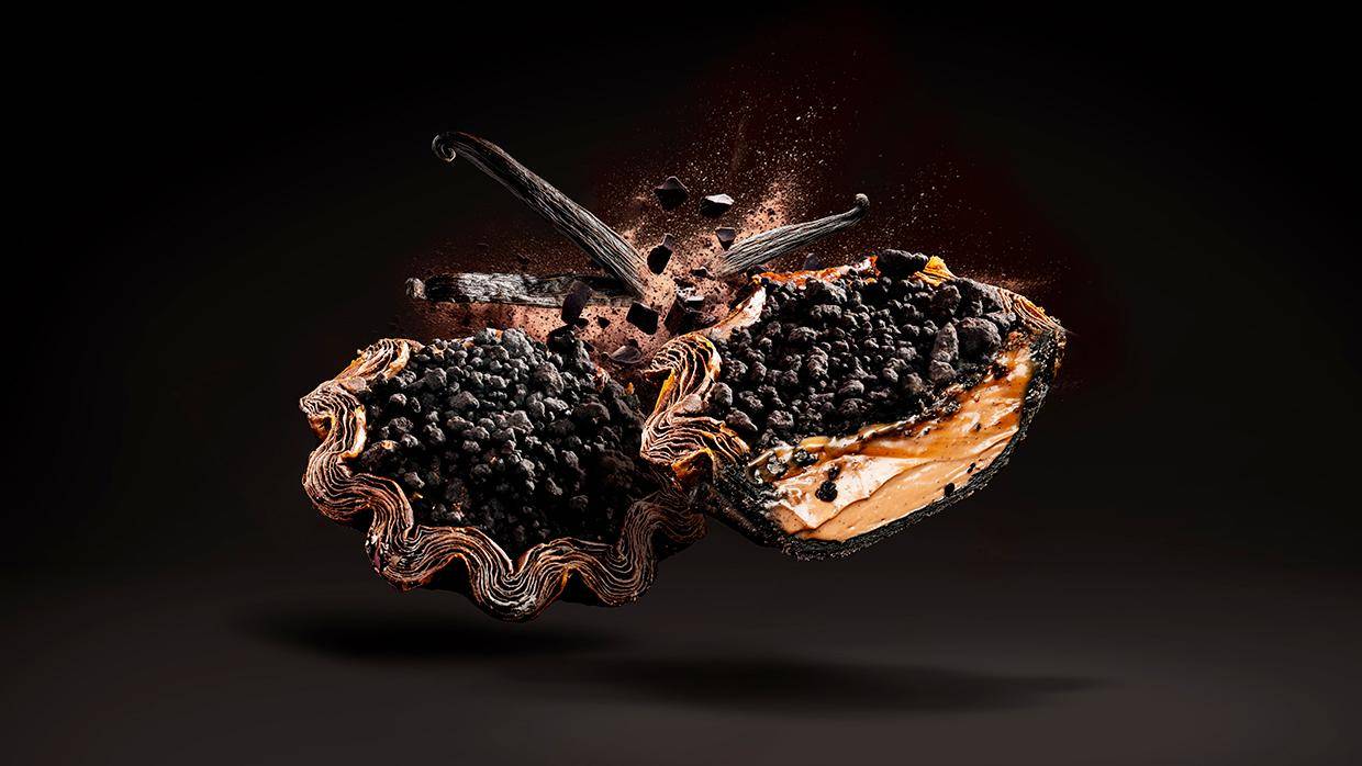 A practical method to create your own Noir Intense pastry