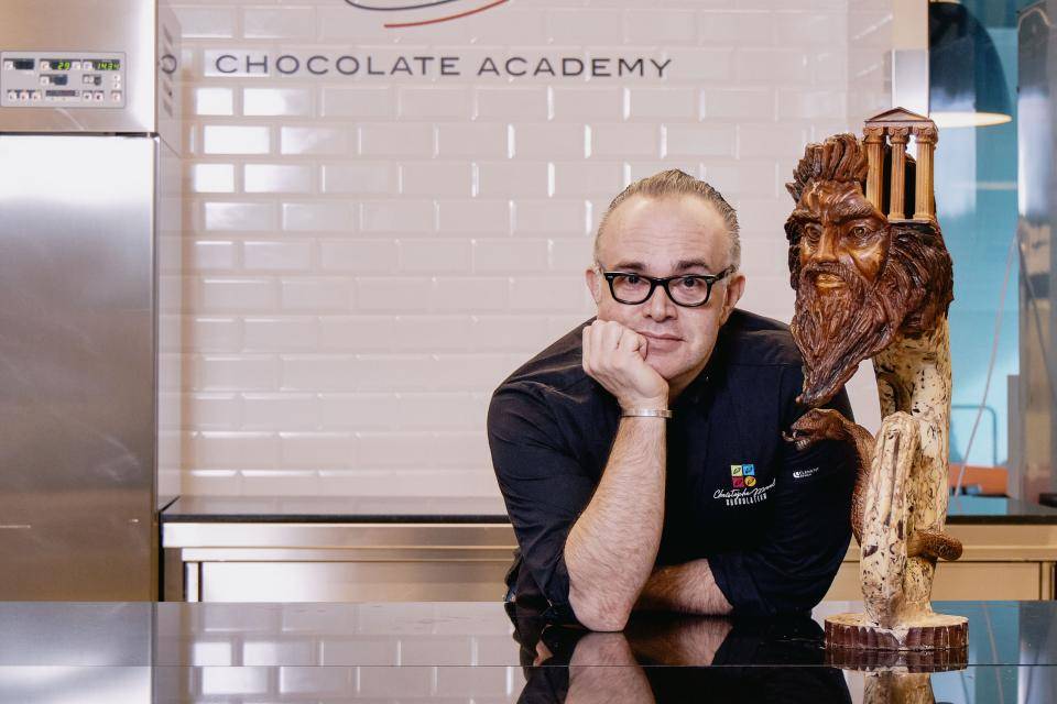 Chocolate carving