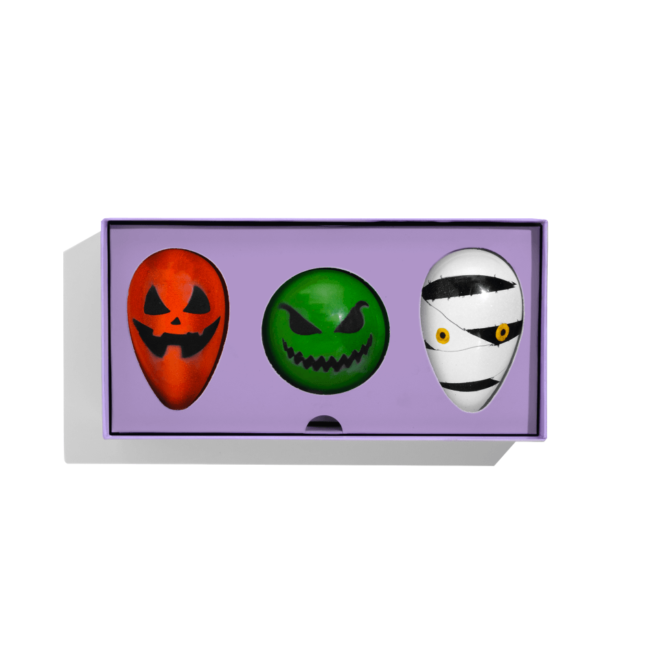 trio chocolate decorations