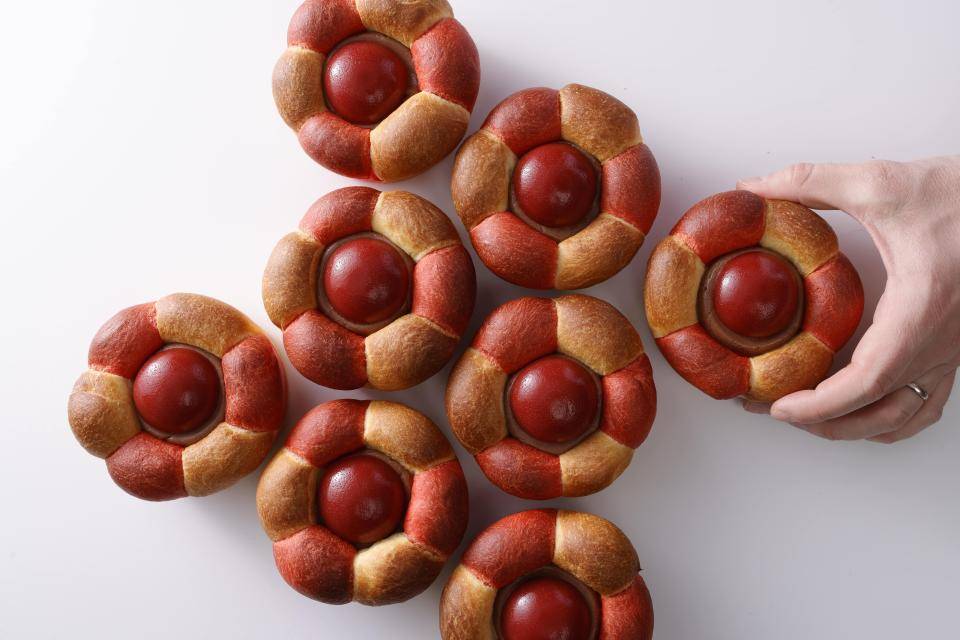 strawberry ruby brioche