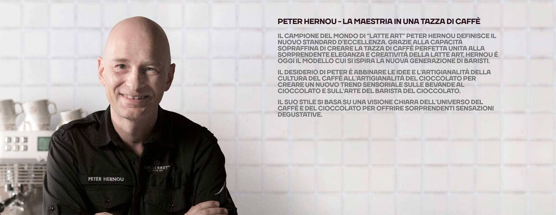 PETER HERNOU - LA MAESTRIA IN UNA TAZZA DI CAFFÈ