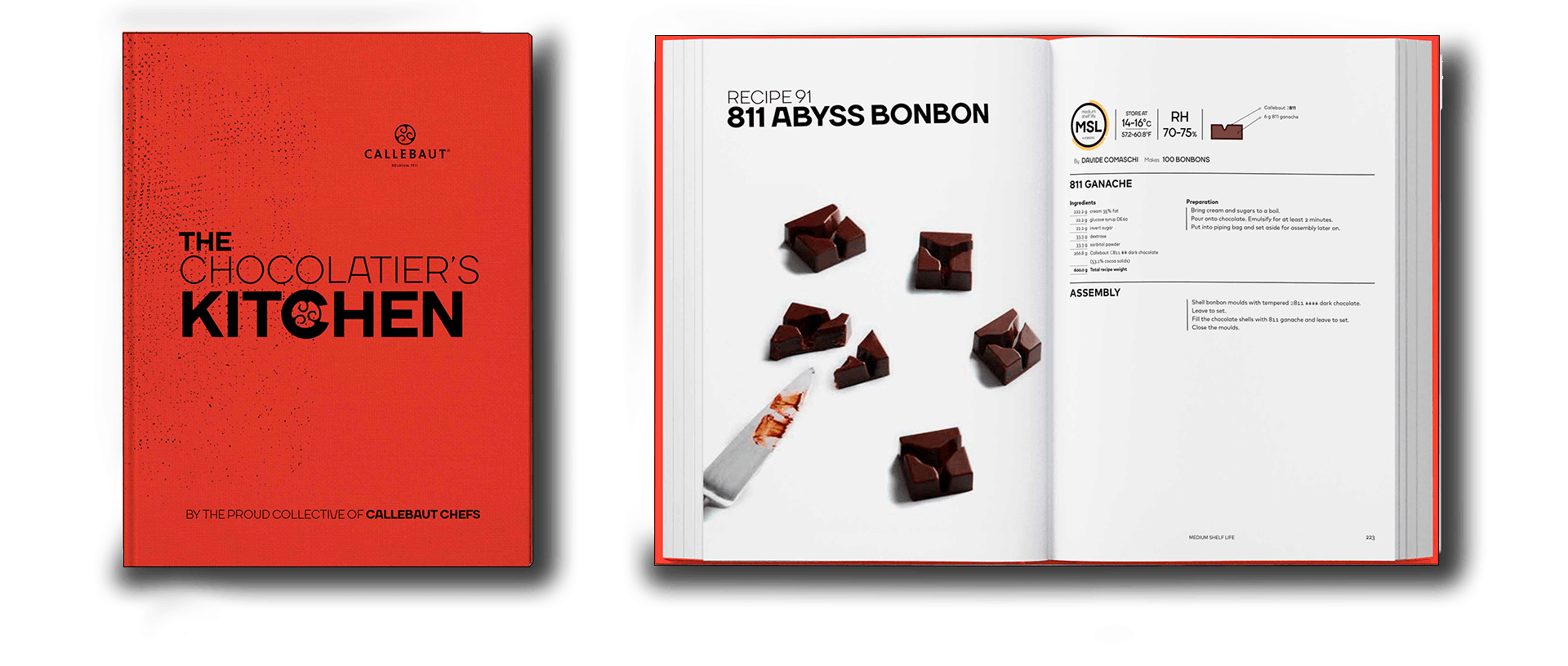 Book cal chocolate
