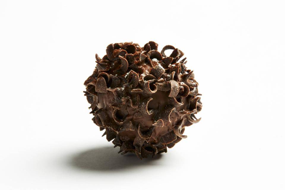 caramel apricot truffle