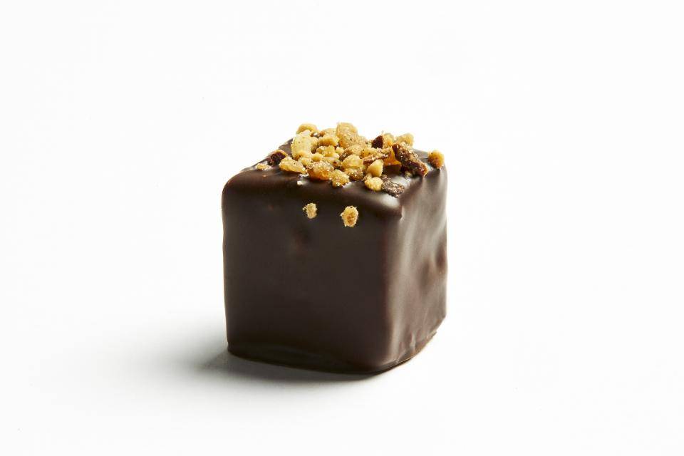 mandarin praline truffle