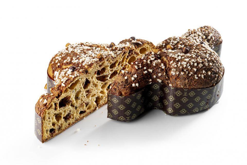 Colomba de chocolate