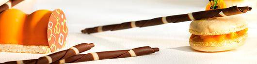 Palitos e rolls de chocolate: a cereja dos seus bolos