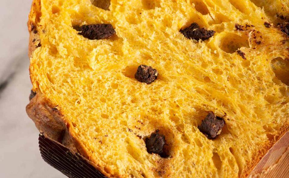 Panetone chococubes