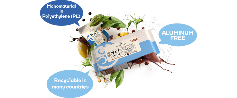 Callebaut NXT-Verpackungen