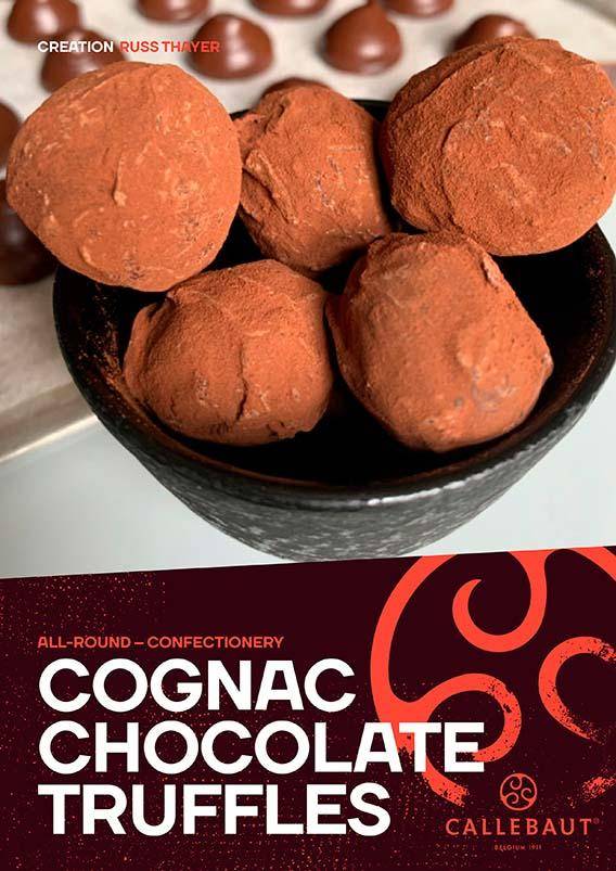 TRUFAS DE CHOCOLATE Y COÑAC