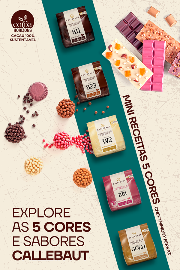 Mini Receitas 5 Cores Callebaut