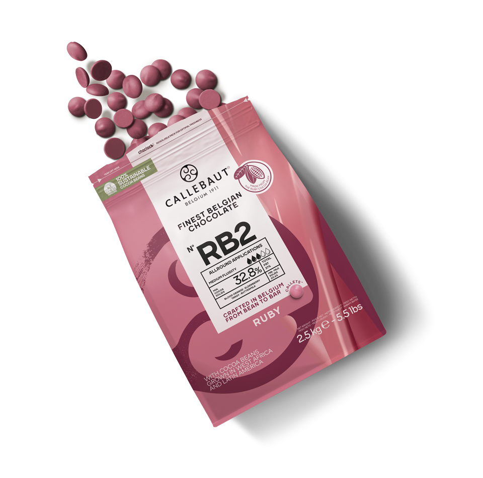 callebaut ruby chocolate rb2 pack