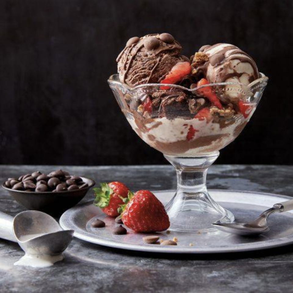 Sundae recipe Callebaut