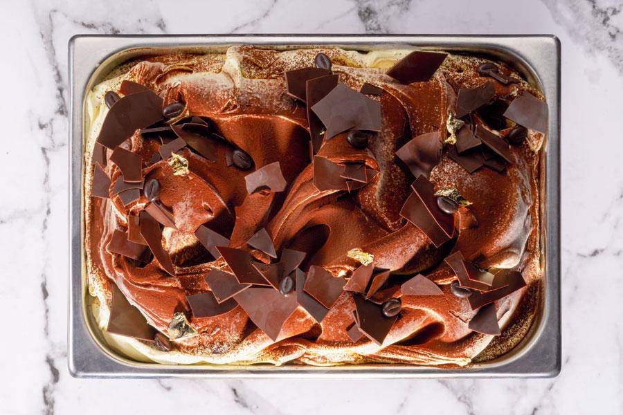 Stracciatella Callebaut e cremino croccante