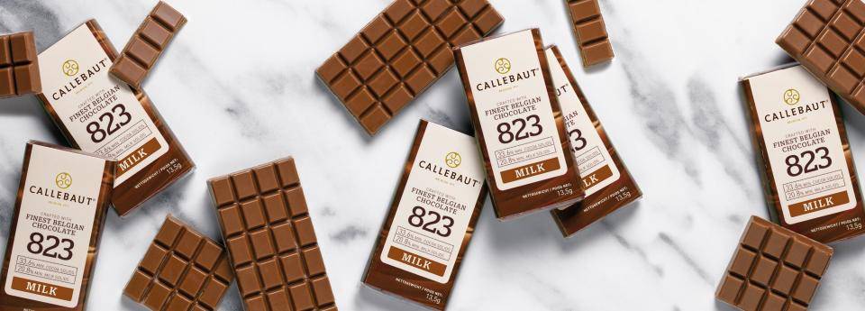Callebaut milk napolitains