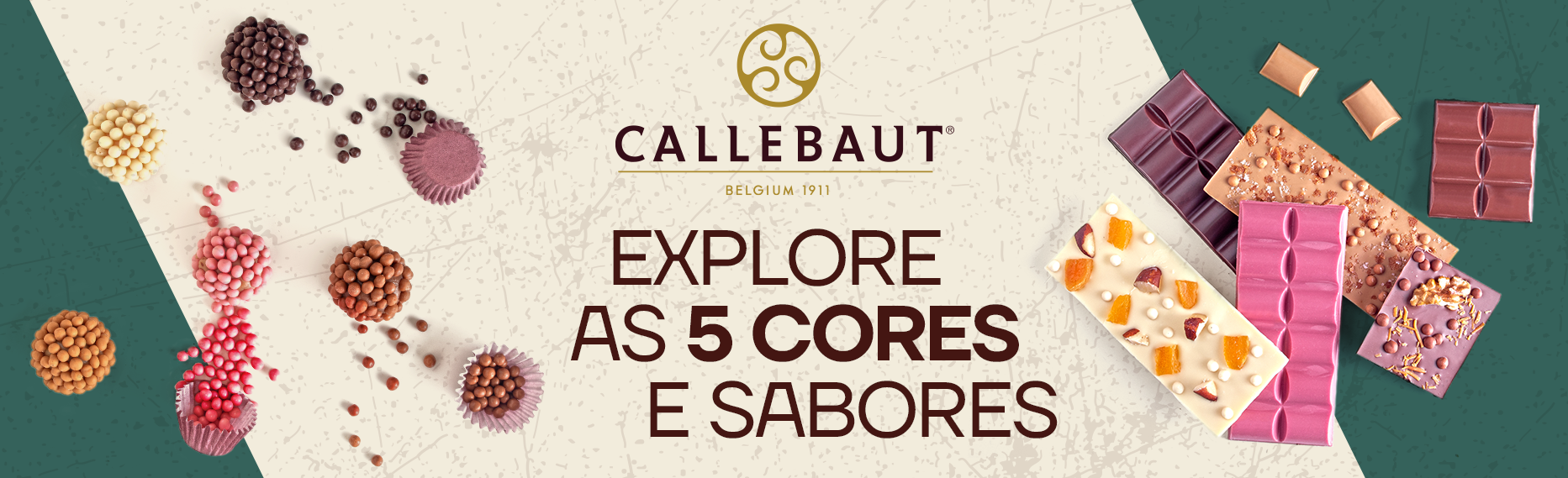 mini receitas 5 cores cocolate callebaut