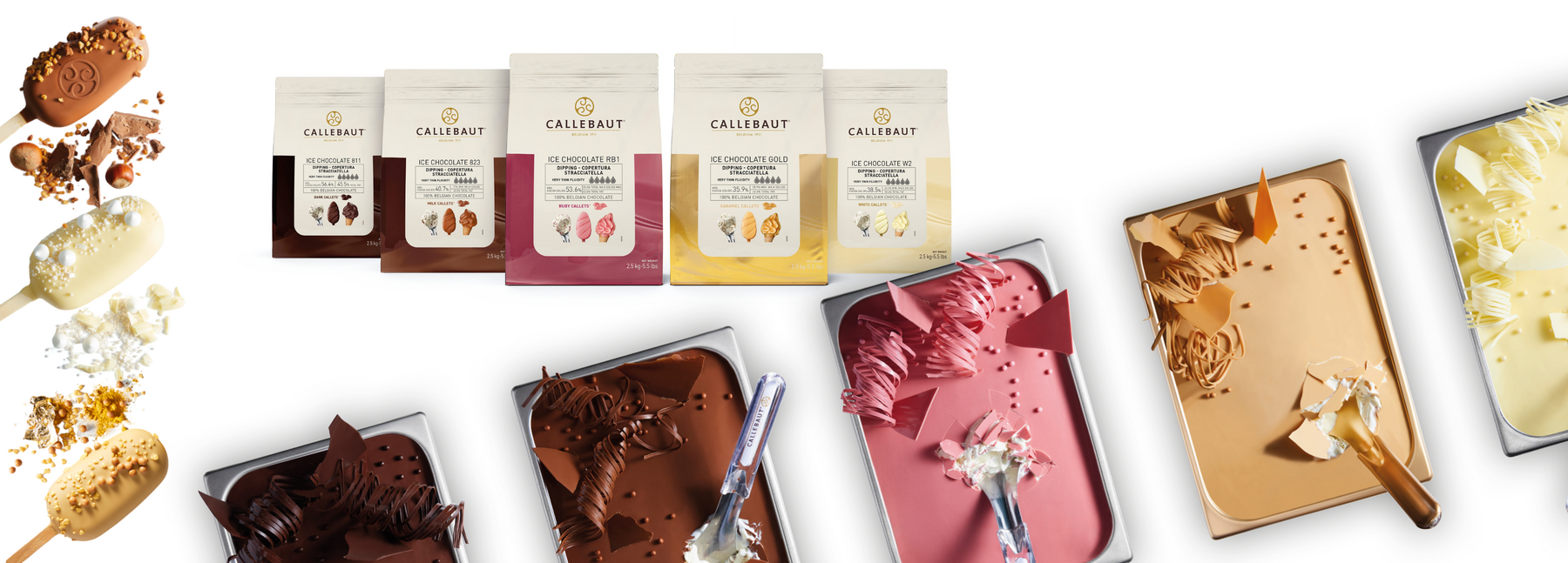 Folder z recepturami gelato