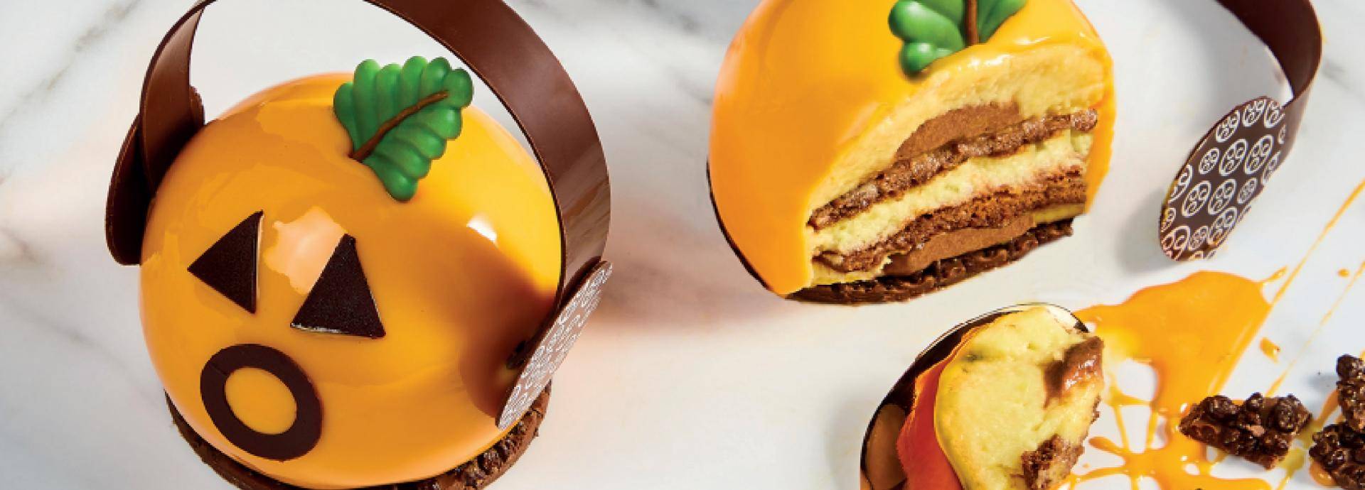 Téléchargez la recette des citrouilles sur le rythme | Callebaut