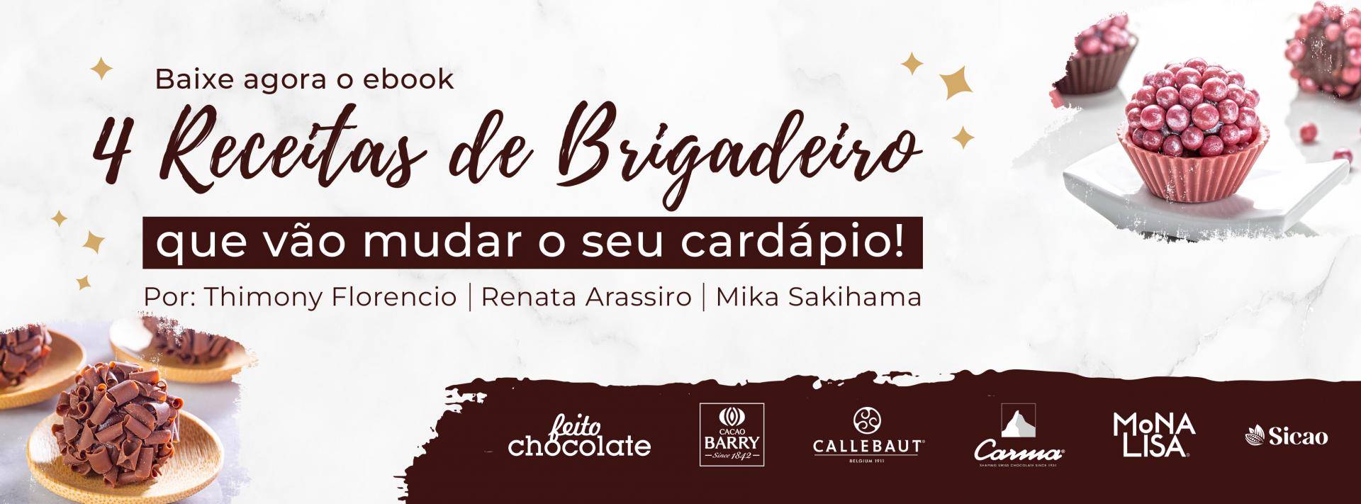 4 Receitas de Brigadeiro que vão mudar o seu cardápio