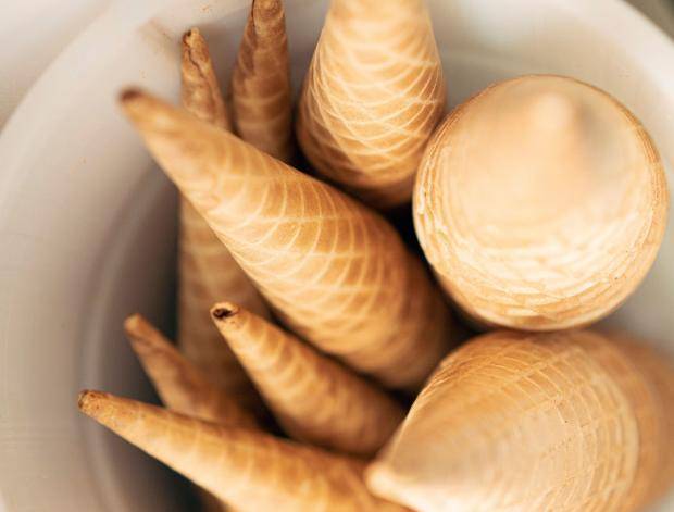 Inside Scoop Of Ice Cream