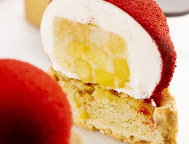 bad bunny tart cross section