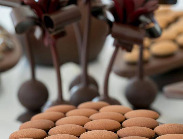 chocolate flowers and confections