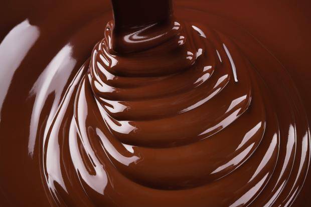 melted chocolate Callebaut