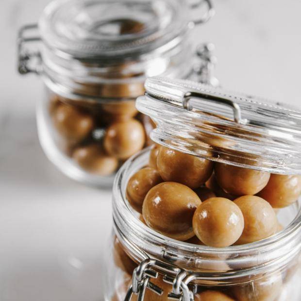 panning jars callebaut