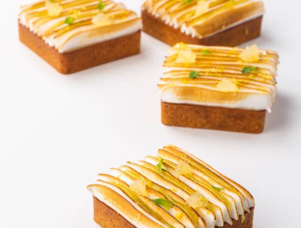 Лимонный тарт с меренгой