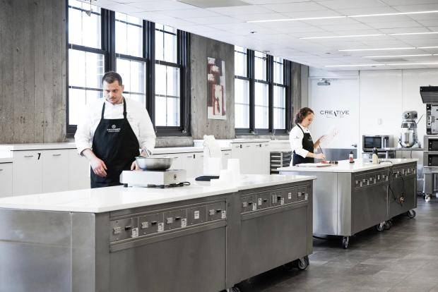 Chocolate Academy kitchen close up