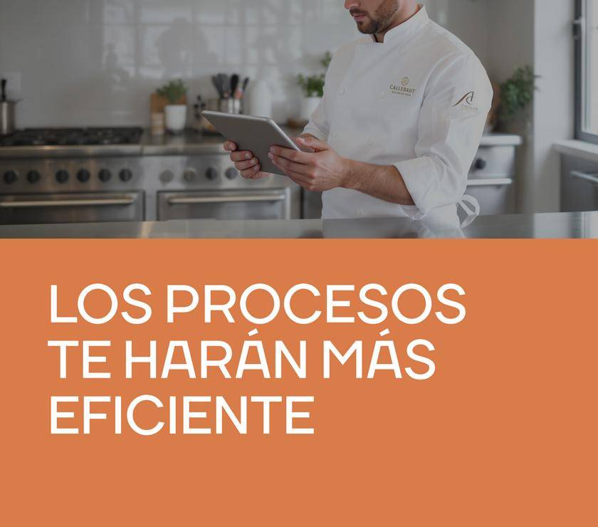 Los procesos te harán más efficiente