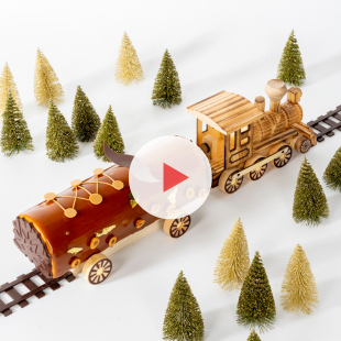 recette bûches noisettes chocolat