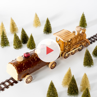 recette Bûche chocolat orange cannelle