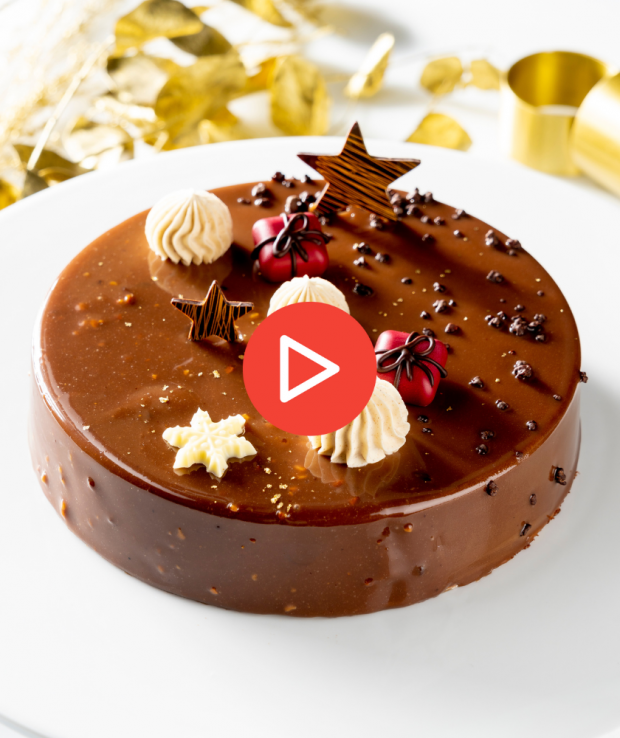 entremets cadeau surprise