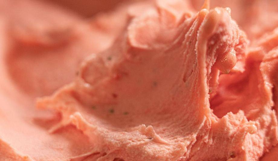 Inside Scoop Of Ice Cream