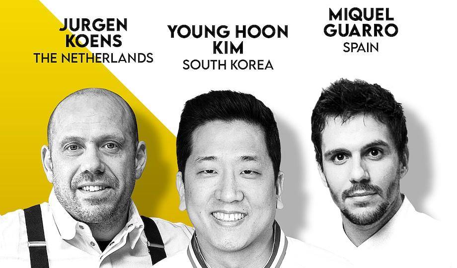 WCM Judges: Jurgen Koens, Young Hoon Kim, and Miquel Guarro