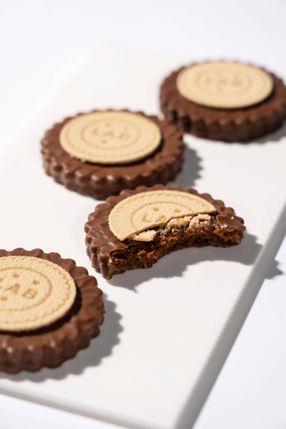 Salted Caramel Milk Chocolate Malted Biscuit
