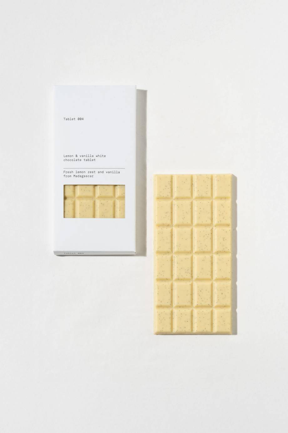 Lemon & Vanille White Chocolate Tablet