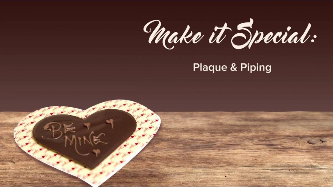 Plaque and piping