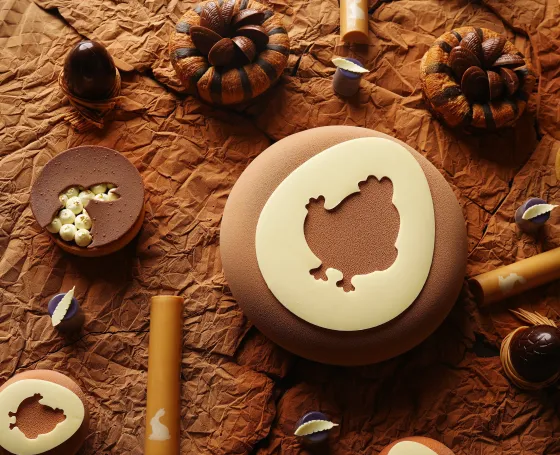 SCULPTING EASTER WITH CALLEBAUT