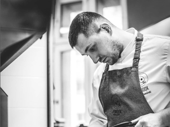 Chef Oskar Wiewiórski, chef at Chocolate Academy™ Poland
