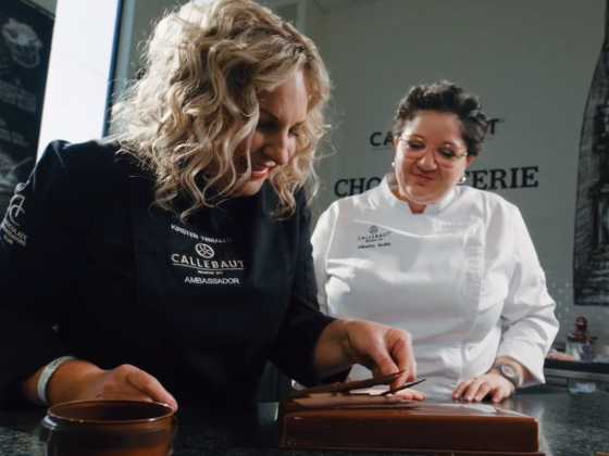 Chef Kirsten Tibballs with Chef Minette Smith
