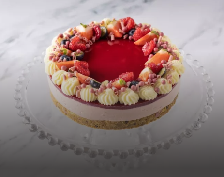 Blushing Cheesecake