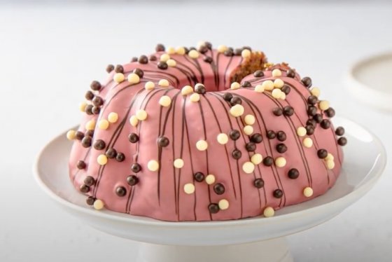 Triple Chocolate Marble Cake