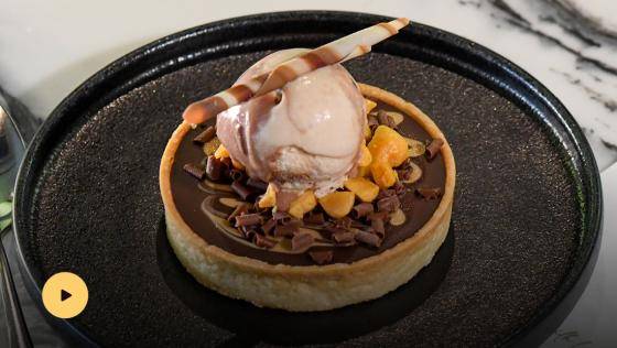 Salted Caramel Chocolate Tart