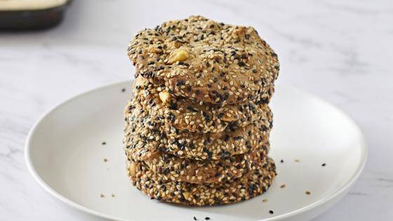 Gold Chocolate Miso and Corn Cookies