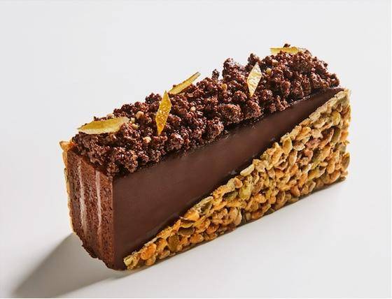 Chocolate Lemon Cake with Nuts and Seeds by Chef Nicolas Dutertre