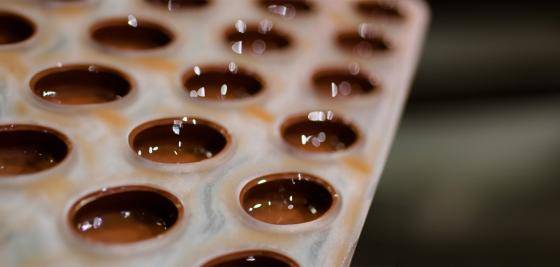 Moulded pralines