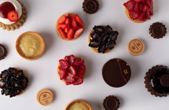 plant based pastry buffet