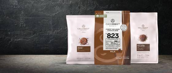 Selection chocolate callebaut